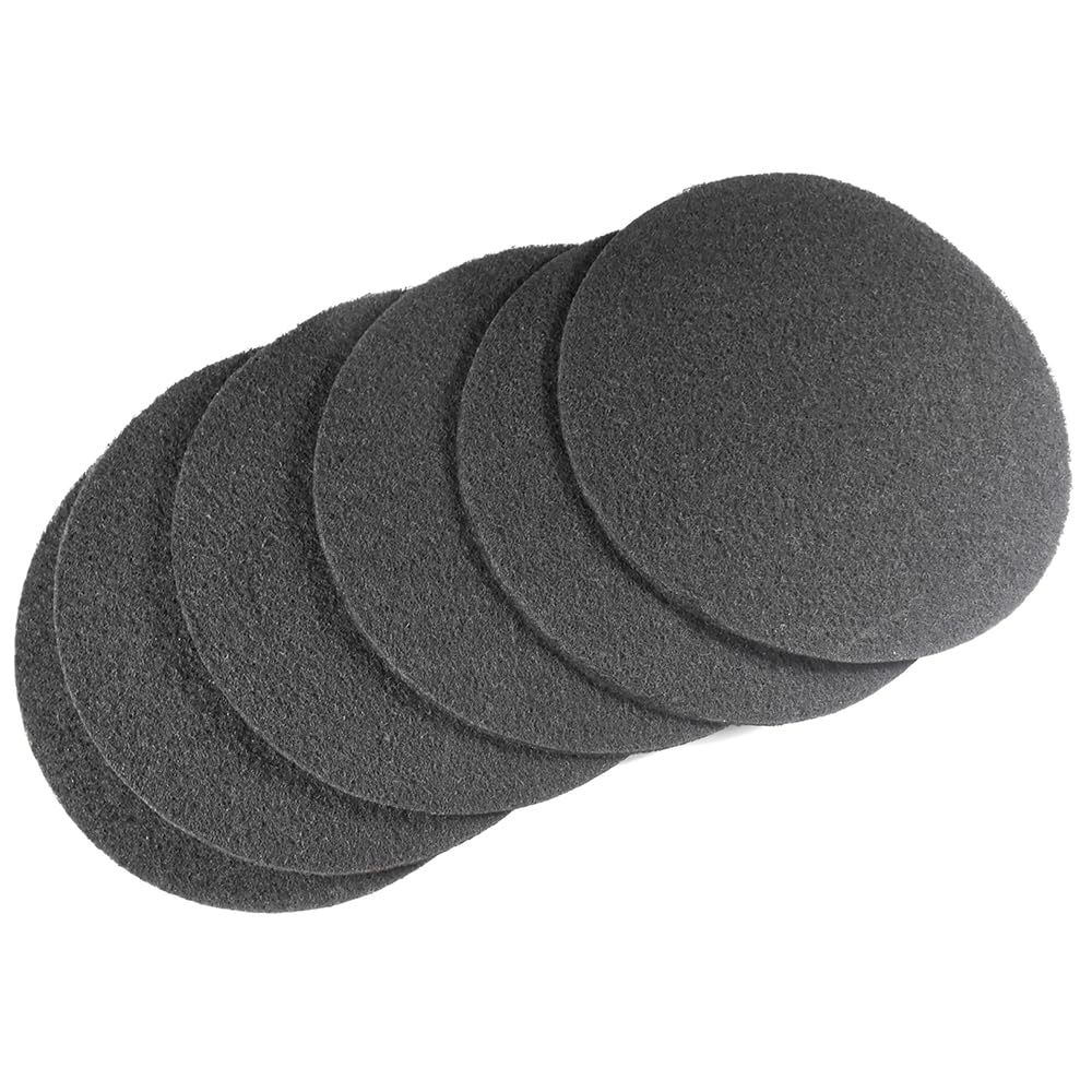 HQRP 6-Pack Charcoal Filters for Compost Bucket 7.25 Inch Round Compost Bin Filter for Kitchen Countertop Pail