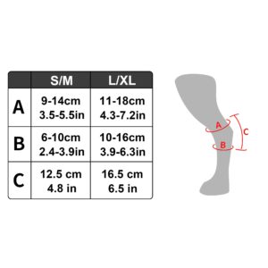 (S/M) Canine Hock Brace for Rear Legs with Dual Metal Strips,Dog Leg Brace for Fornt and Back Leg, Joint Warps Strong Support Help for Hind Leg Injuries Sprains Arthritis Torn ACL(1Pair)