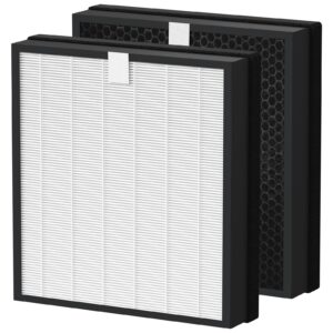 allisfresh cfx-h1401 true hepa filter replacement kit compatible with samsung bespoke cube cfx-h1401/aa air cleaner purifiers, (ax350a9350g/aa, ax350a9350n/aa), 1 set