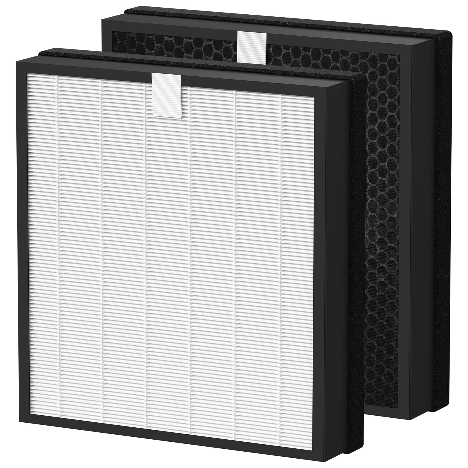 Allisfresh CFX-H1401 True HEPA Filter Replacement Kit Compatible with Samsung Bespoke Cube CFX-H1401/AA Air Cleaner Purifiers, (AX350A9350G/AA, AX350A9350N/AA), 1 Set