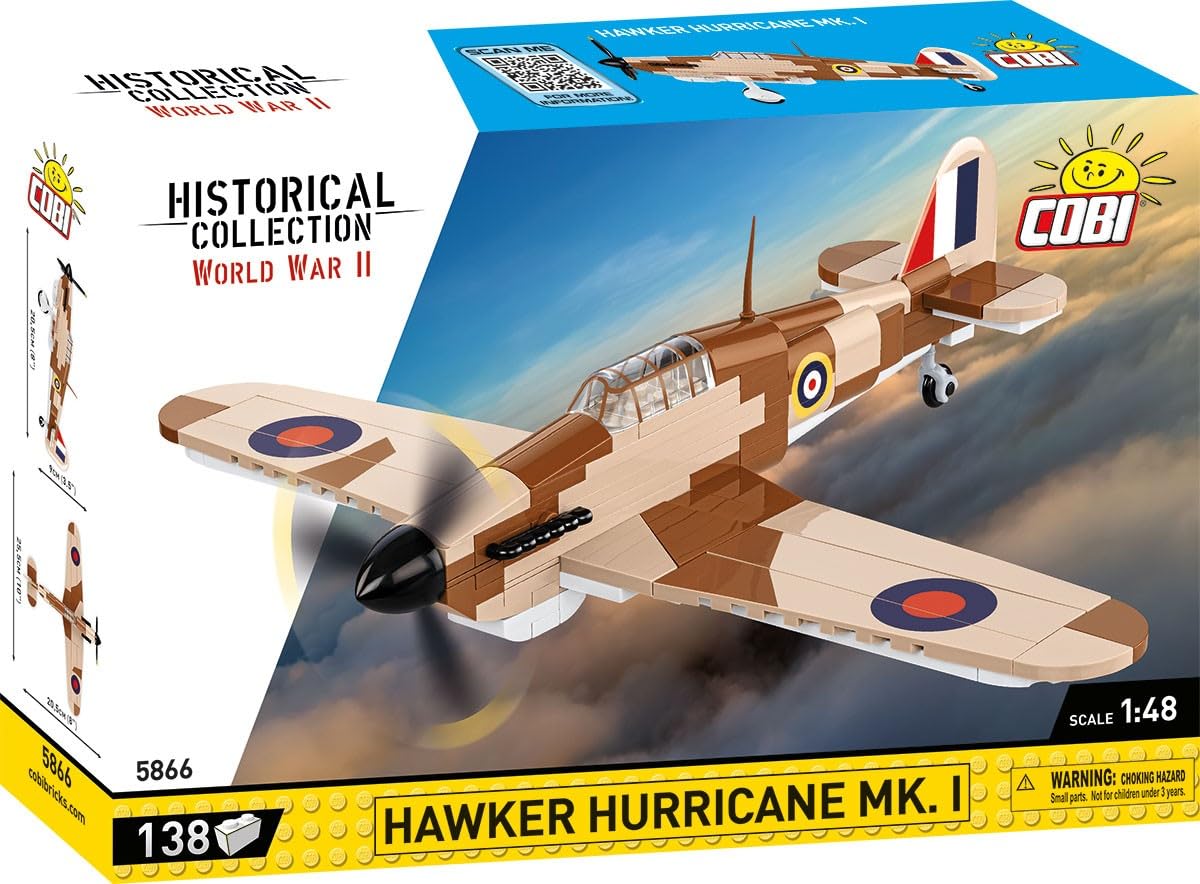 COBI Historical Collection WWII Hawker Hurricane Mk. I Plane