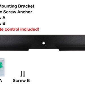 Replacement Wall Mounting Bracket for TOTO Neorest Toilets and Bidets Remote Control THU6209 MS989 MS988 SN8551M MS8551CUMFG 500H 550H N550H THU9798 SN982M MS982CUMG MS952CUMG TCF9786JA SN952M, Black