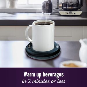 Mr. Coffee Mug Warmer for Coffee and Tea, Portable Cup Warmer for Travel & Espresso and Cappuccino Machine, Programmable Coffee Maker