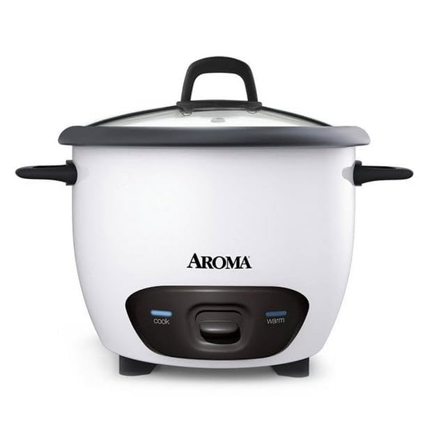 14-Cup (Cooked) / 3Qt. Rice & Grain Cooker, White (Renewed)