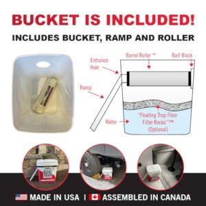 Little Bucket Mouse Trap - Complete kit Includes Bucket, ramp, and Roller