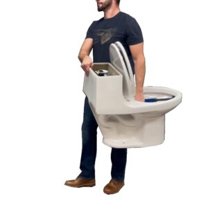 Plumber's Toilet Lifting Tool | Carry with One Hand | Install & Remove Toilets | Newest updated version | Pick Up Stix®