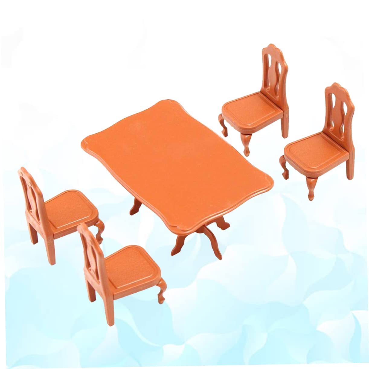 Totority 2 Sets Kids Resin Table and Chairs Child Mini