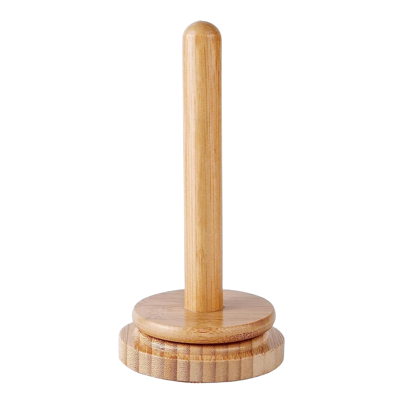 Wooden Yarn Holder Dispenser for Crocheting, Stand Ball Spindle Crochet and Sewing Tool, Prevent Yarn Tangling, Winding and Dispensing Accessories