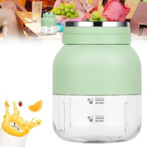 ostmars blender cup, ostmars juicer cup 800ml, ostmars portable juicer cup- portable juicer wireless electric juice cup (1 pcs/green)