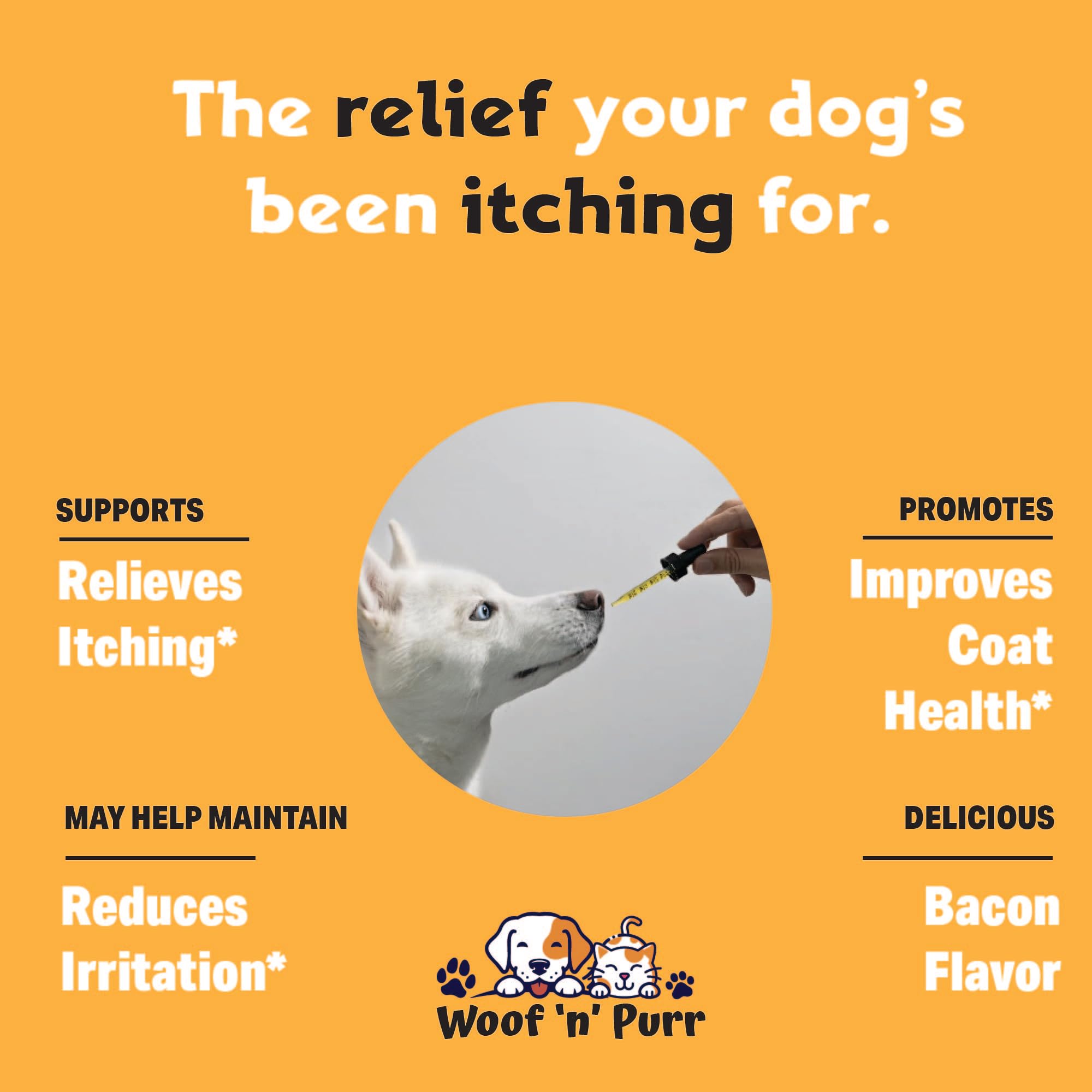 Natural Yeast Infection Treatment for Dogs - Helps to Support Itching Relief, Allergy Relief, Inflammation Relief & More - Itch Relief for Dogs - Dog Ear Infection Treatment - Dog Itch Relief - 1 oz