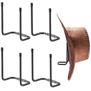 fikoksol cowboy hat rack, 4pcs cowboy hat holder hat hanger hat hook for display, western wide brim straw cowboy hat hanger, cowboy hat holder organizer for wall closet, adhesive/wall mounted