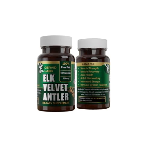 Glucosamine for Dogs- Elk Antler- Single Bottle- Hip and Joint Health