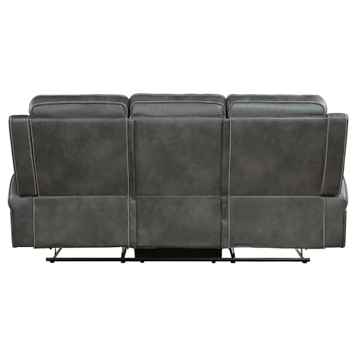 Coaster Home Furnishings Raelynn Upholstered Motion Reclining Sofa Grey