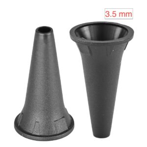 PakCan Reusable Diagnostic Otoscope Cover Specula Tips - Sets of 50 - Available in 2.5 mm, 3.5 mm, 4mm, 5 mm (50 pcs of 2.5 mm and 3.5 mm (25 Each))