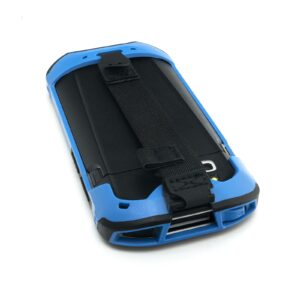 Protective Cover Bumper Case Rugged Boot with Hand Strap for Zebra TC51 TC510K TC52 TC56 TC57 (Blue)