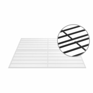 prodature bed-slats-king-size-bunkie-board - box-spring-replacement fabric covered metal mattress support bed frame