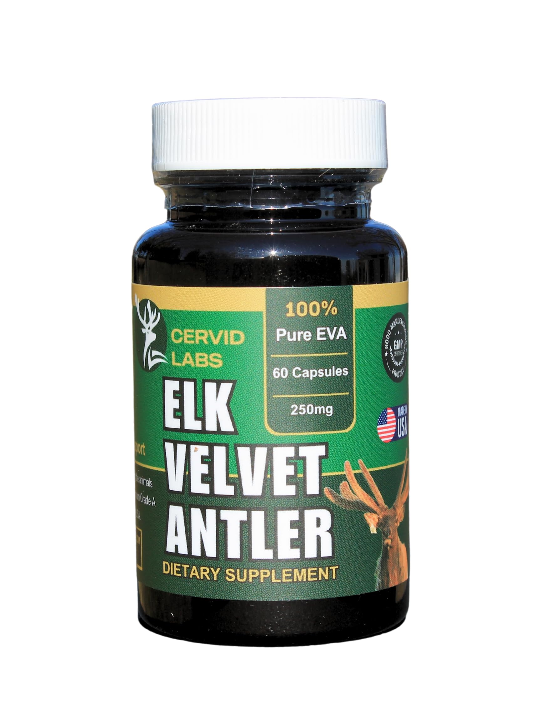 Glucosamine for Dogs- Elk Antler- Single Bottle- Hip and Joint Health