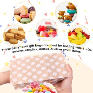 HONEYGIFTS 72PCS Paper Lunch Bags, 4.7" x 3.1" x 8.7" Small Paper Bags Bulk, Brown Lunch Bags For Kids, Treat Bags Goodie Bags For Birthday Party Wedding