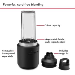 KitchenAid Go™ Cordless Personal Blender - battery sold separately, KSBR200