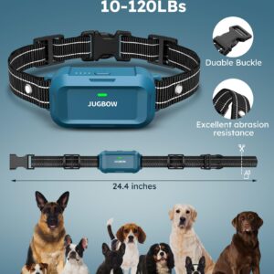 Jugbow Dog Shock Collar - 4200FT Dog Training Collar with Remote, IPX7 Waterproof Electric Collar with 4 Training Modes, Security Lock, Rechargeable e-Collar for All Breeds, Sizes