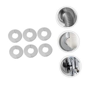 Amosfun 12 Pcs Wall Hole Cover Pipeline Hole Cover Sink Strainer Wall Hole Cap Sink Faucet Filter Sink Hole Cover Bathtub Accessories Floor Drain Bell Shaped Stainless Steel