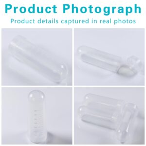 BIPEE Centrifuge Tubes100 ml Higher Quality Conical Test Tubes, Round-Bottomed centrifuge Tube， Test Tubes with caps, Plastic Container with Graduated and Write Marks (30pcs, 100ml)