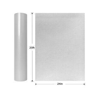 Cabinet Liner, Shelf Liners for Kitchen Cabinets Non-Adhesive, Strong Grip Liner Washable 24in x 20FT (24 Inches x 20 FT x 1 Roll)