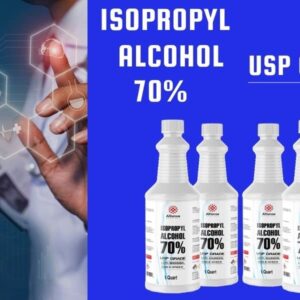 Isopropyl Alcohol (IPA) 70% - USP Medical Grade - 1 Gallon (4 x 32 FL Oz Bottles) - Rubbing Alcohol with Leak Proof Seals - Alliance Chemical - Made in America