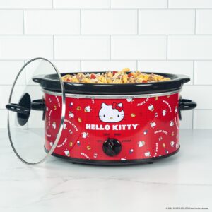 Uncanny Brands Hello Kitty 5-Quart Slow Cooker - Cook With Your Favorite Kitty