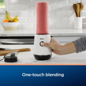 Oster MyBlend Plus Personal Blender, 20-Oz, BPA-Free, Portable, 500-Watt, with a One-Touch Function, Stainless Steel Blade, and 3-Year Satisfaction Guarantee