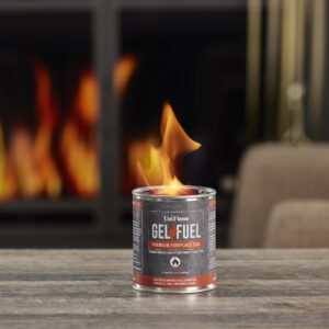 Uniflame - Gel Fuel, Premium Fireplace Fuel (24 Pack) | 24 13oz Cans