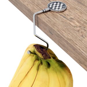 Metal Banana Hook, Balance Hook, Banana Holder for Hanging Backpack, Keys or Fashion Wallet Hook - Great for Kitchen Dorm Bedroom and Tabletop, Easy to Hang and Store