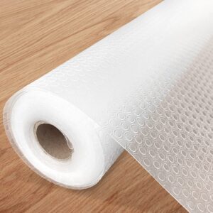 cabinet liner, shelf liners for kitchen cabinets non-adhesive, strong grip liner washable 24in x 20ft (24 inches x 20 ft x 1 roll)