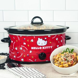 Uncanny Brands Hello Kitty 5-Quart Slow Cooker - Cook With Your Favorite Kitty