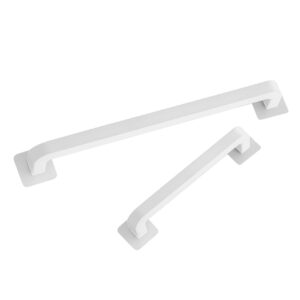 funomocya 2pcs hand towel bathroom towel bar towel holder for bathroom wall towel bars for bathroom wall towel bar towel hanger for bathroom single shot bath towel white