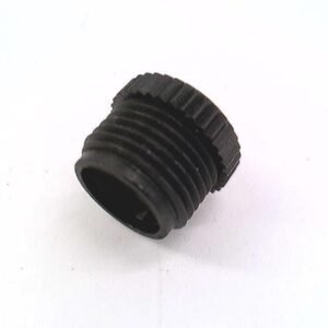 IFM DUST Cap for M12 Block-Each M12X1 Threaded Plug, Each, Black, DUST Cap