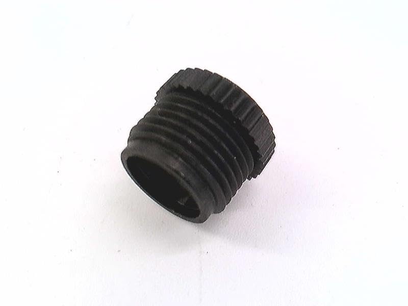 IFM DUST Cap for M12 Block-Each M12X1 Threaded Plug, Each, Black, DUST Cap