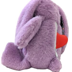 SPOT Soothers Heartbeat Bunny- Calming Toy for Dogs with Heartbeat Pulse, Separation Anxiety Relief and Behavioral Training Aid for Puppy Calming, 12in