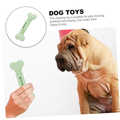 FRCOLOR 5pcs Dog Toy Dog Dental Toys Chewing Toys for Dogs Wear-Resistant Puppy Toy Wear-Resistant Dog Chew Toy Compact Molar Toy Dog Teether TPR Dog Supplies