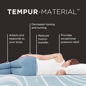 TEMPUR- LuxeAdapt 2.0 Medium 13 inch Hybrid Mattress, California King