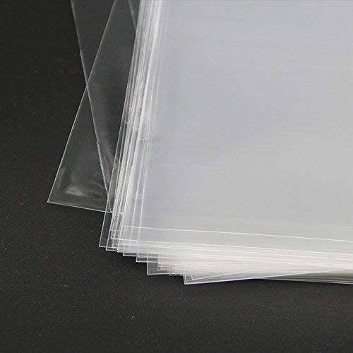 50Pcs Cellophane Bags, Cello Cellophane Treat Bags 4x6 Plastic Gift Bags for Packaging Cookies, Pretzel Rod, Sandwich, Candy, Chocolate, Clear Party Favor Bags with Ties