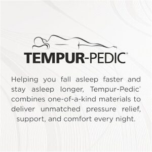 TEMPUR- LuxeAdapt 2.0 Medium 13 inch Hybrid Mattress, California King