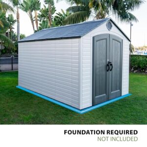 Lifetime Outdoor Storage Shed, 8 x 12.5 Foot