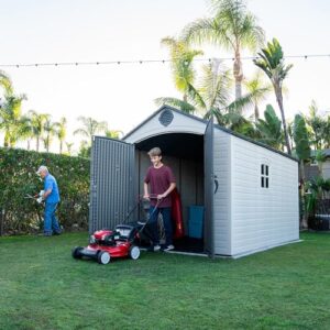 Lifetime Outdoor Storage Shed, 8 x 12.5 Foot