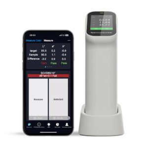 professional colorimeter vk10,30+ parameters,touch screen control, with app and pc software