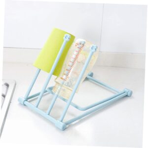 LIFKOME Hand Towel Holder Countertops Dishcloth Holder Kitchen Towel Stand Vanities Towel Holder Kitchen Dish Cloth Rack Countertops Towel Rack Cup Rack Foldable Hanger