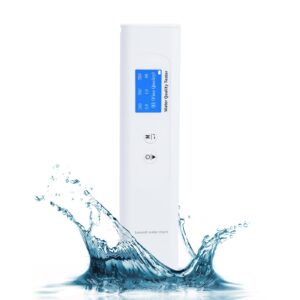 6-in-1 water quality tester - toc uv275 ec tds cod temperature meter drinking water quality meter with intelligent scoring with atc for drinking water, well, tap, purified, groundwater, lab