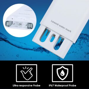 6-in-1 Water Quality Tester - TOC UV275 EC TDS COD Temperature Meter Drinking Water Quality Meter with Intelligent Scoring with ATC for Drinking Water, Well, Tap, Purified, Groundwater, Lab