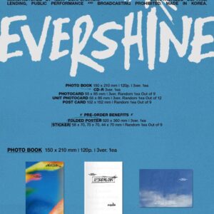 Dreamus CRAVITY - 7th Mini Album EVERSHINE CD+Pre-Order Benefit (AFTERGLOW ver.), L100005971