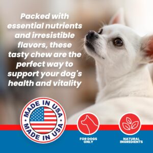 Sparktek Tear Stain Soft chew Supports Dogs Eye Care Enhanced with Lutein Omega-6 Omega-3 Cranberry Extract Helps Eliminate Tear Stains Lubricates Eyes and Supports Immune System from Allergies